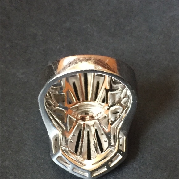 Diamond Eye Ring Sterling Silver 925 - Picture 7 of 8